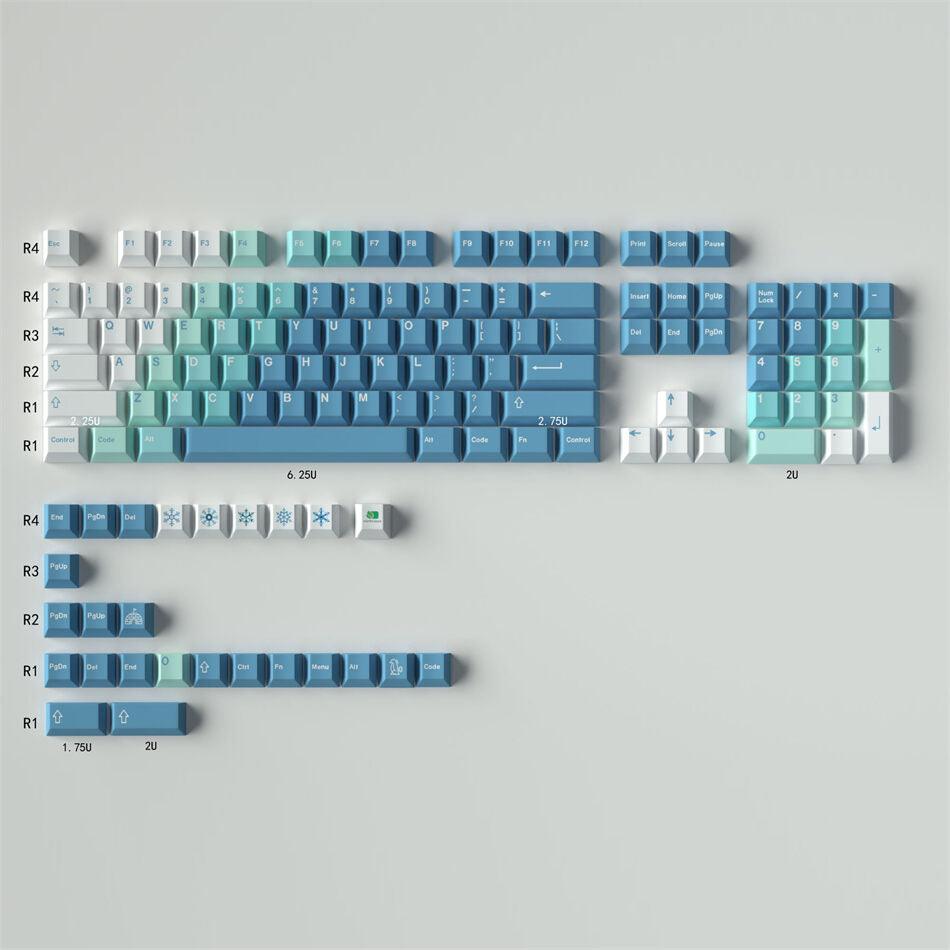 Yeeti Gradient Keycaps - Stickeys