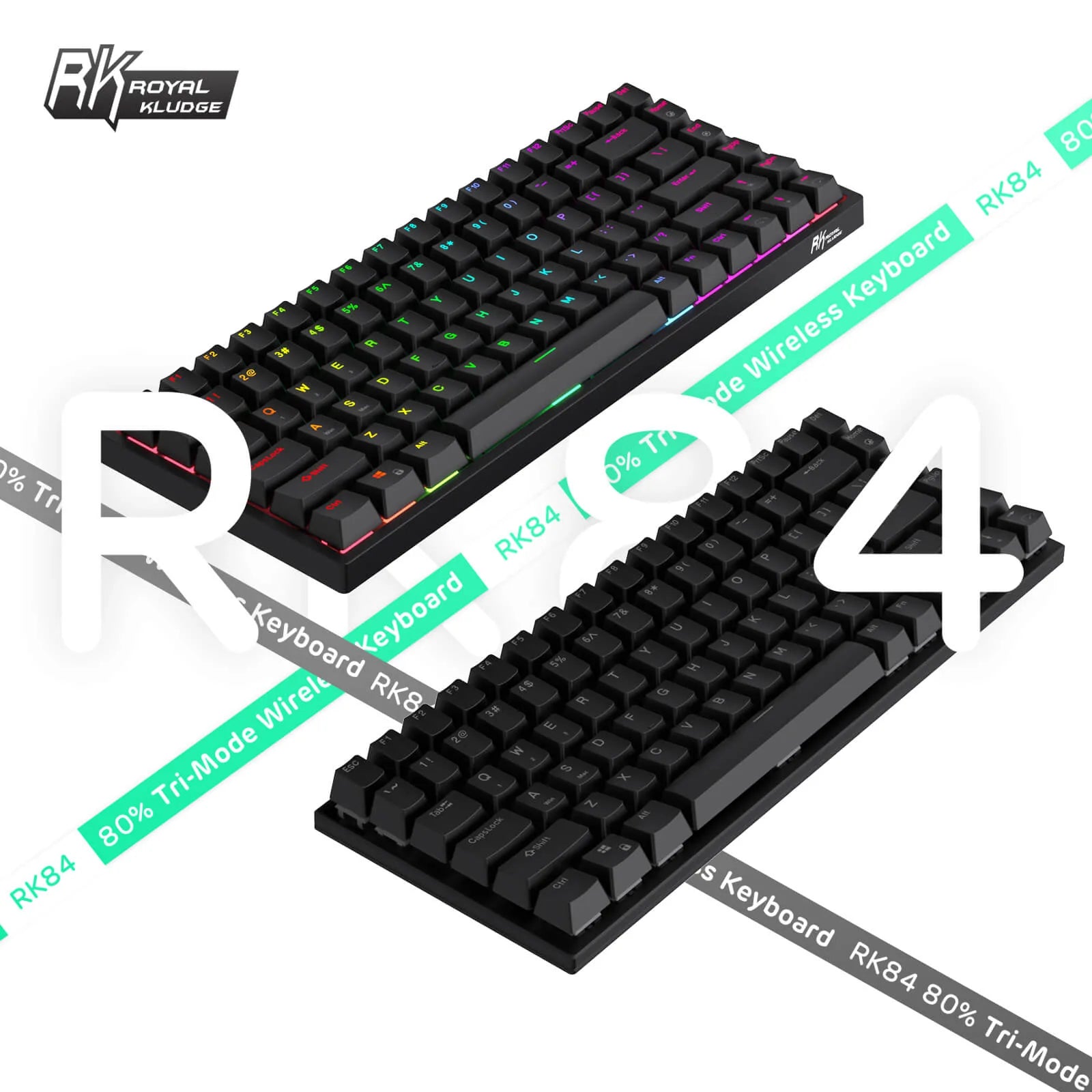 Royal Kludge RK84 - Stickeys